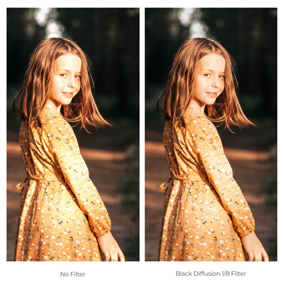 CLEARANCE KF FILTERS 72mm,K series 1/4 +1/8 black diffusion filters +3pcs cleaning clothes