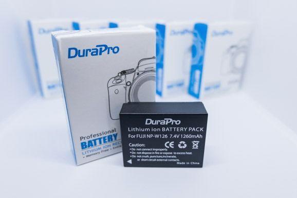 Durapro NP-W126 W126 NPW126 Rechargeable Battery for Fujifilm FinePix HS30EXR HS33EXR X-Pro1 X-E1 X-E2 X-M1 X-A1 X-A2 X-T1 X-T10