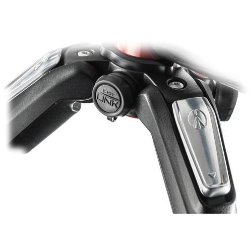 Manfrotto MVK502055XPRO3 MVH502AH Fluid Video Head with MT055XPRO3 Tripod