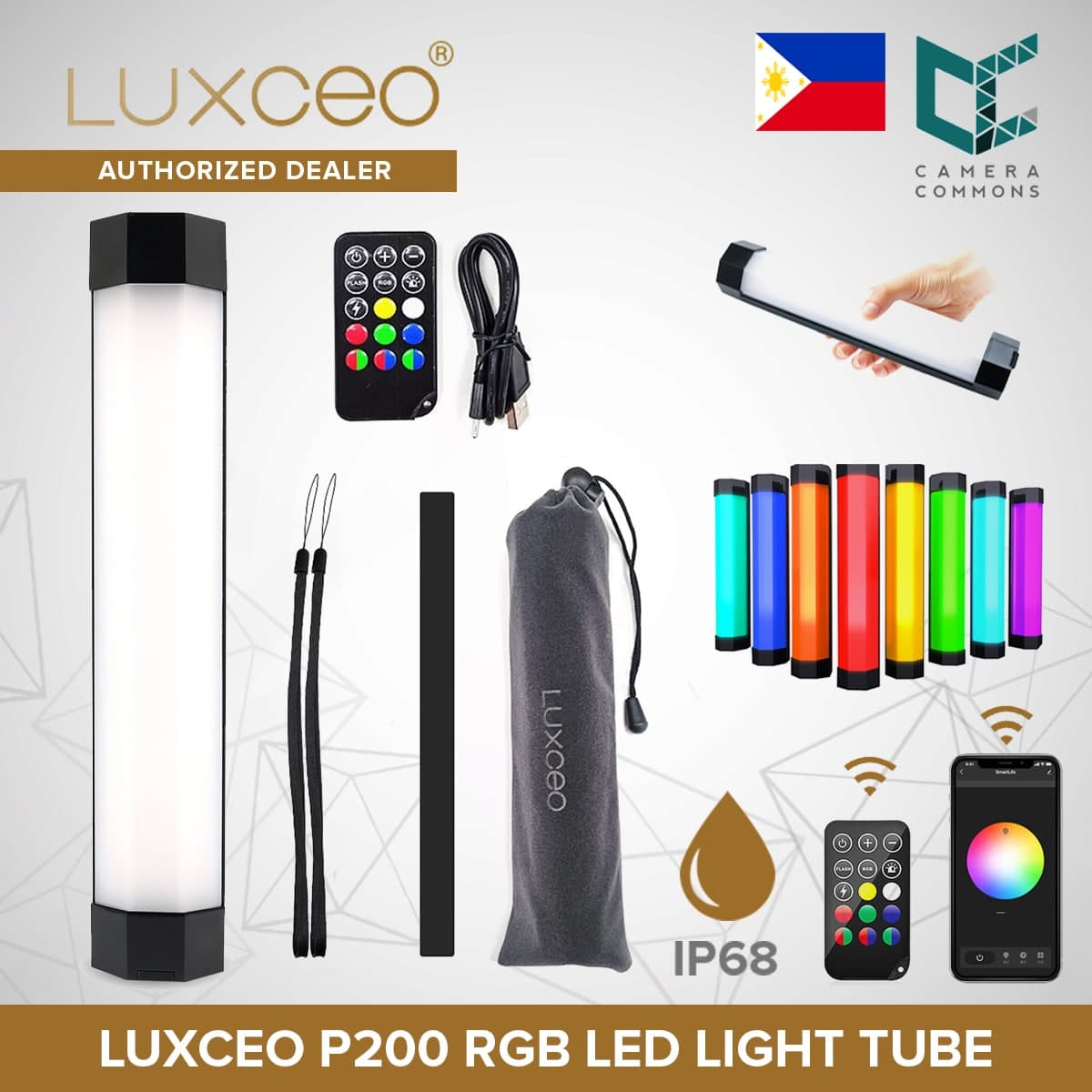 CLEARANCE LUXCEO LED P200 Mini Photography Studio Lighting