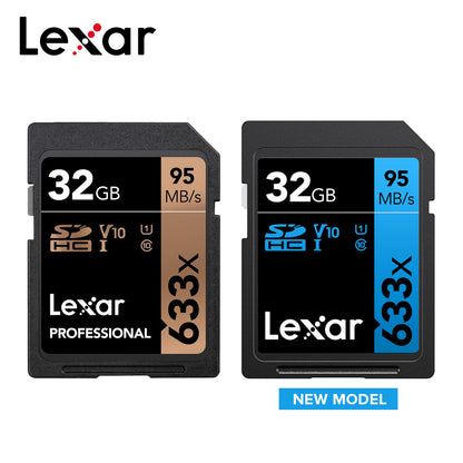 Lexar Professional High-Performance 633X SDHC / SDXC UHS-I/U1 Card (16gb, 32gb , 64gb, 128gb, 256gb)