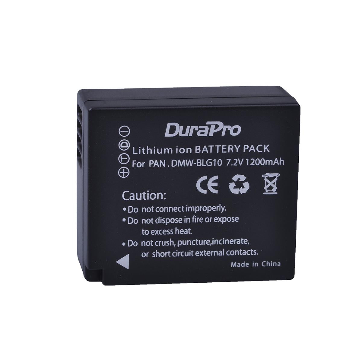 DuraPro DMW-BLG10 DMW BLG10E BLG10 Camera Battery