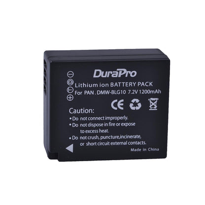 DuraPro DMW-BLG10 DMW BLG10E BLG10 Camera Battery