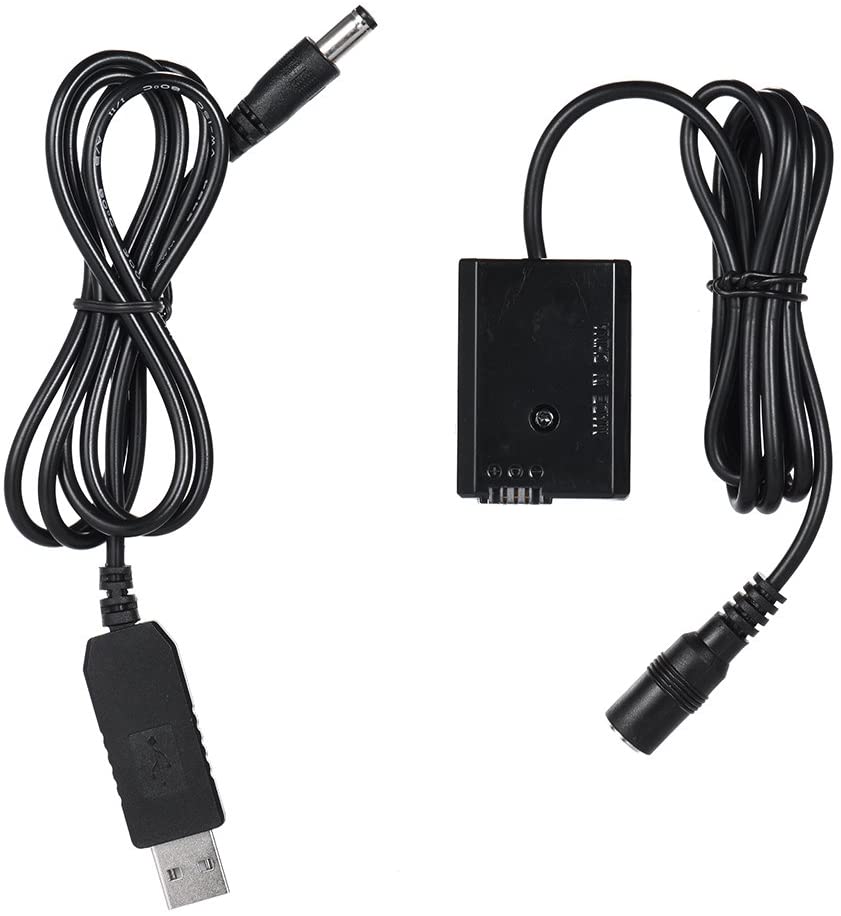 STUDIOMATE Dummy Battery NP-FW50 with USB Cable for Sony Cameras FW50