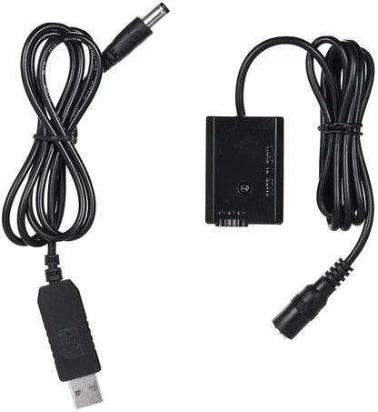 STUDIOMATE Dummy Battery NP-FW50 with USB Cable for Sony Cameras FW50