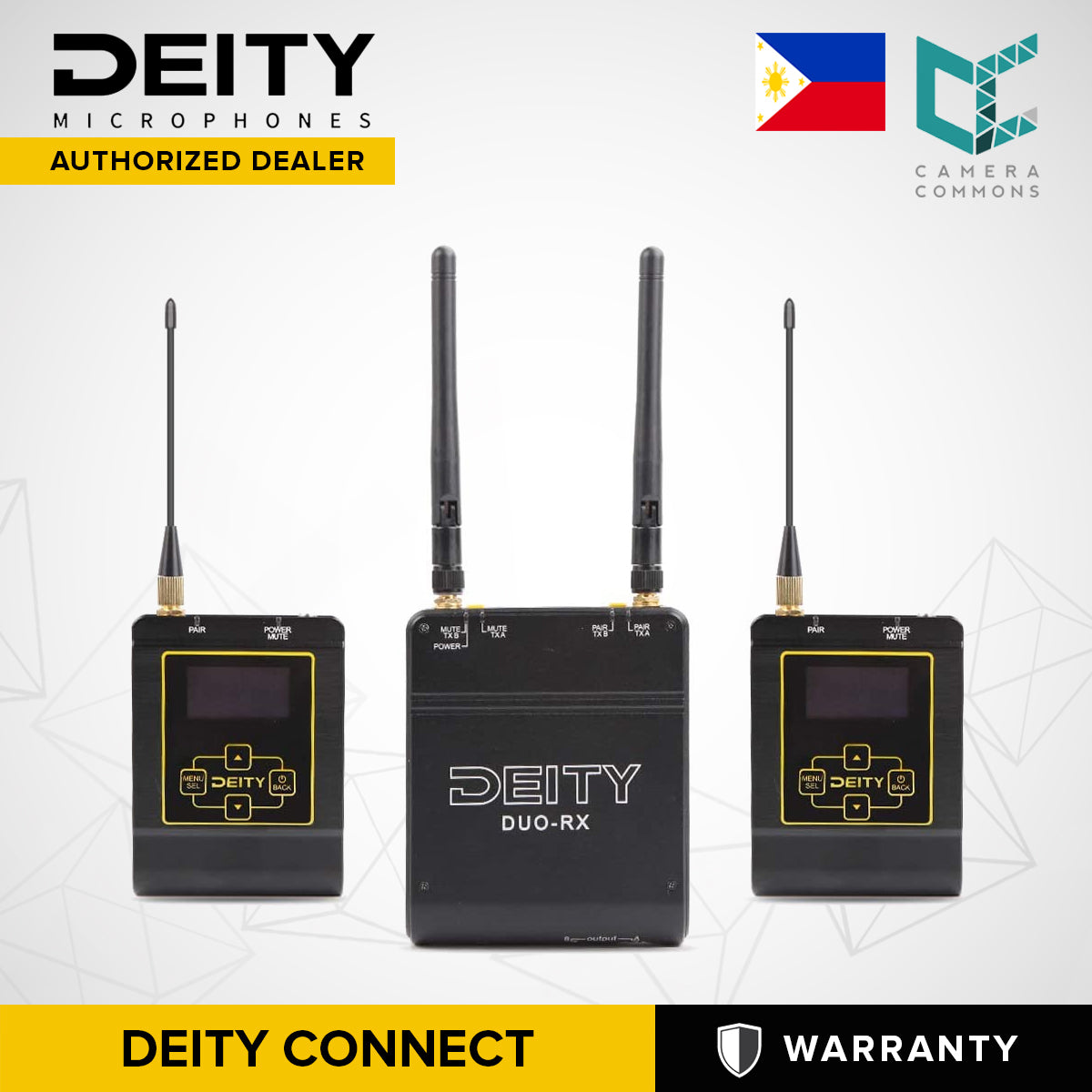 Deity Microphones Deity Connect Dual-Channel True Diversity Wireless System (2.4 GHz)