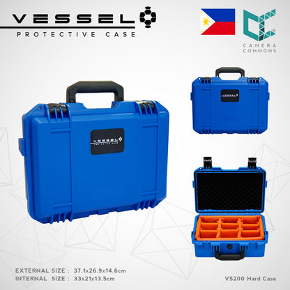 VESSEL VS200 Portable Hard Case for Photography, Equipment, Audio Instruments and other devices VS3321L