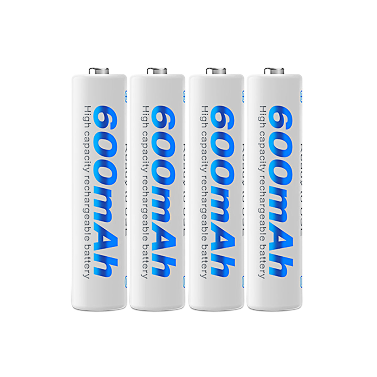 Beston 4pcs Pack AAA 600mAh Ni-MH Rechargeable Batteries