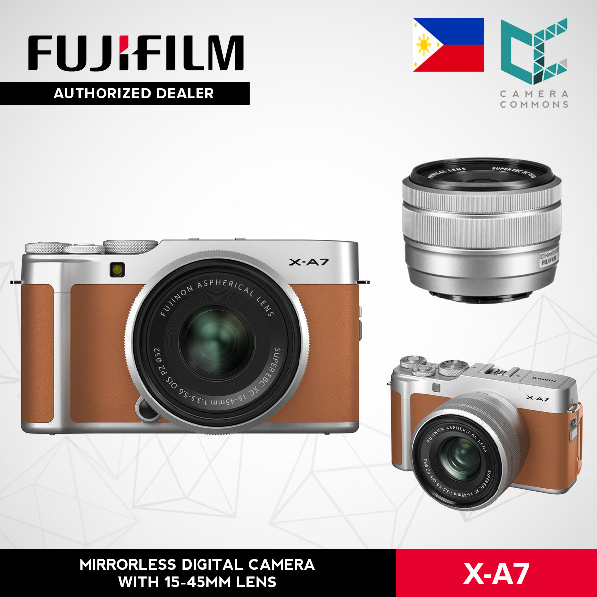 FUJIFILM X-A7 Mirrorless Digital Camera XA7