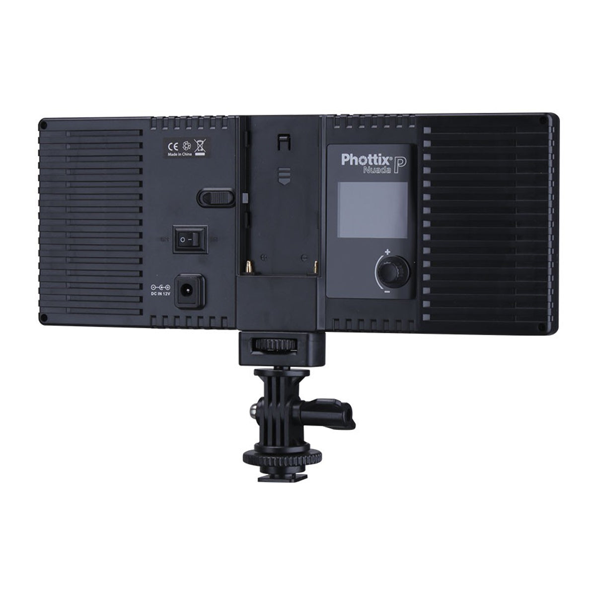 Phottix Nuada P Softlight Bi-Color On-Camera LED Panel 10x3.9 inches PH81430