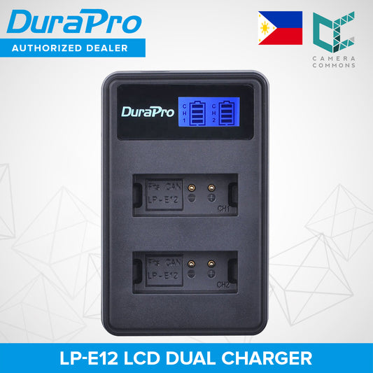 DuraPro 1pc LP-E12 LPE12 LP E12 Rechargeable Battery Charger+ USB Cable for Canon EOS