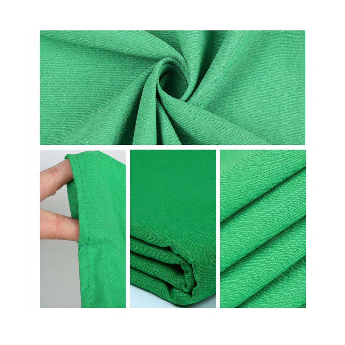 Muslin Green Cloth for Photography Background Backdrop Smooth Cotton Green Screen Chromakey Photo Studio Video