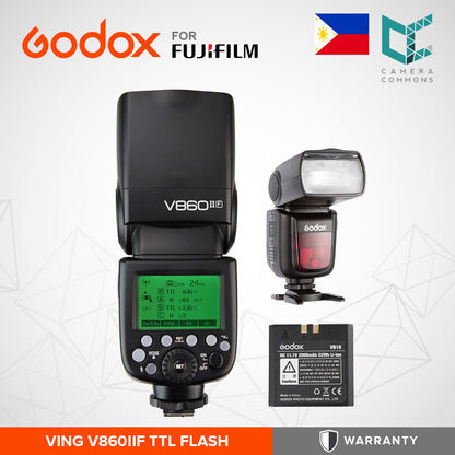 Godox VING V860IIF TTL Li-Ion Flash Kit for Fujifilm Cameras V860 II V860II