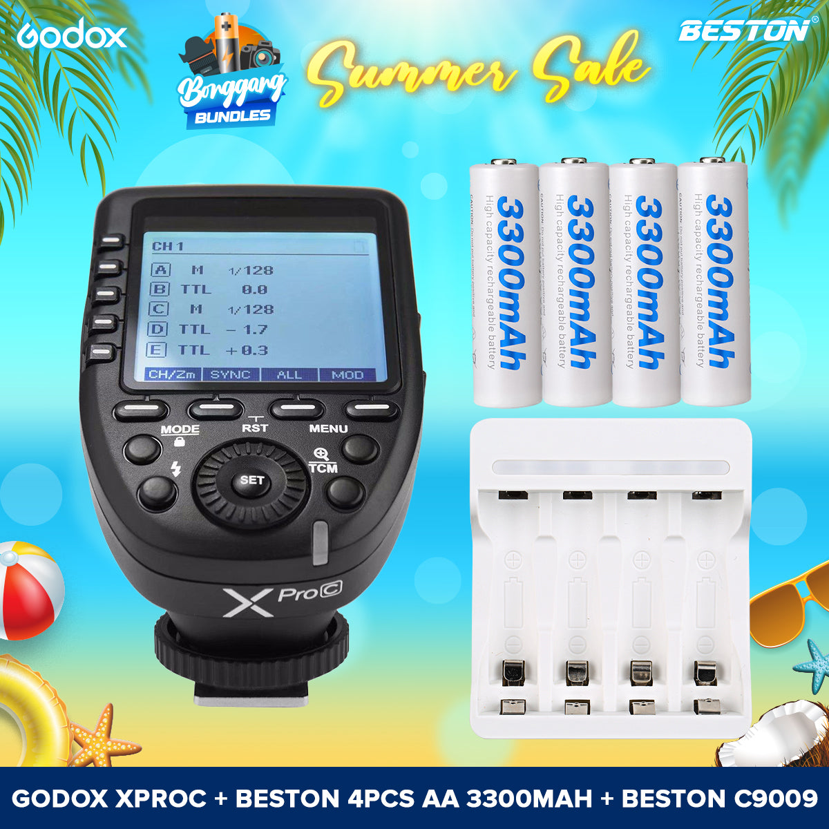 Godox XPro-C Version 1 / 2 TTL Wireless Flash Trigger for Canon Cameras XPRO X-PRO XPROII