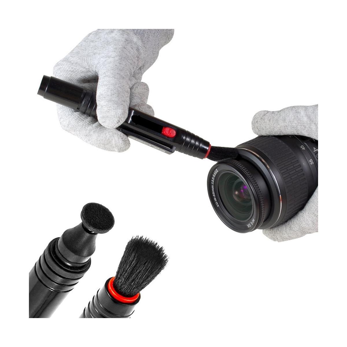 VSGO DKL-15 Travel Kit for Cleaning Lenses Air Blower Gray Grey DKL-15G