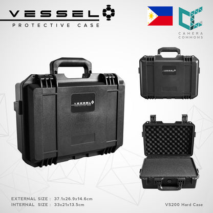 VESSEL VS200 Portable Hard Case for Photography, Equipment, Audio Instruments and other devices VS3321L