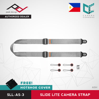 Peak Design Slide Lite Camera Strap SlideLite Ash Black Midnight Sage Coyote