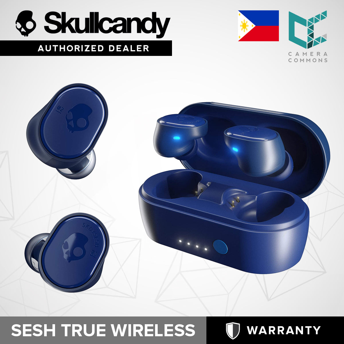 SkullCandy Sesh True Wireless In-Ear Earbuds Headphones Earphones Bluetooth