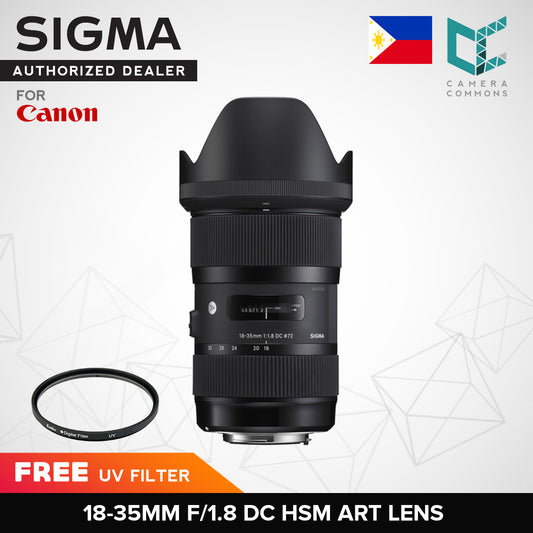 Sigma 18-35mm f/1.8 DC HSM Art Lens for Canon EF