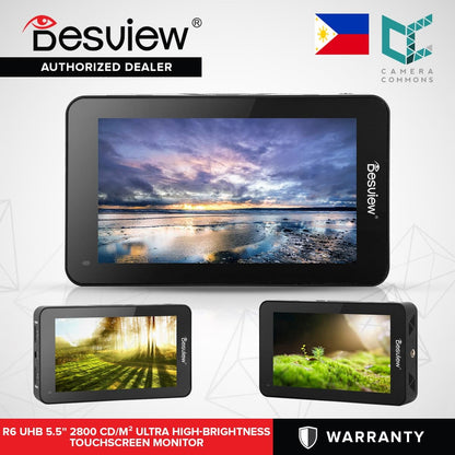 Desview R6 UHB 5.5'' 2800 cd/mÃÂ² Ultra High-Brightness Touchscreen Monitor