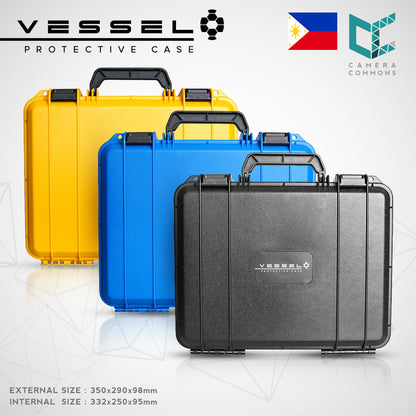 VESSEL VS3527 Portable Hard Case for Photography Equipment Tactical Instruments Tool Box and other devices