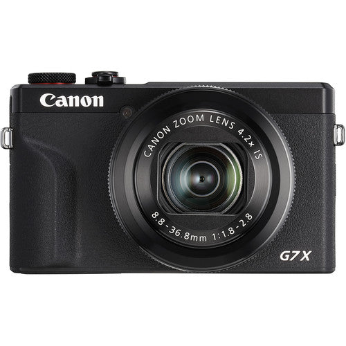 Canon PowerShot G7 X Mark III Digital Camera Black Silver Point and Shoot G7X