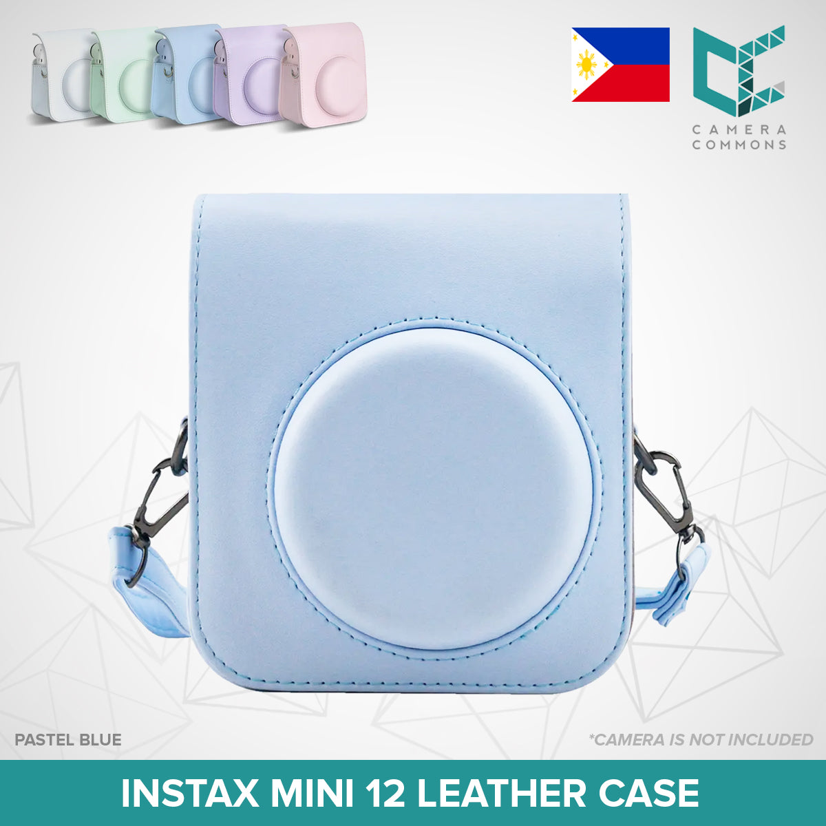 Leather Case Flannel Case Bag Cover Plain Colors for Fujifilm Instax Mini 11 Mini 12 Instant Film Camera PU Leather
