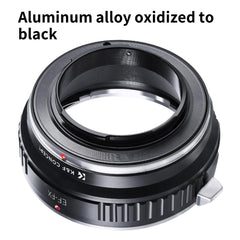 K&F Concept Canon EF Lenses to Fuji X Mount Camera Adapter EF-FX