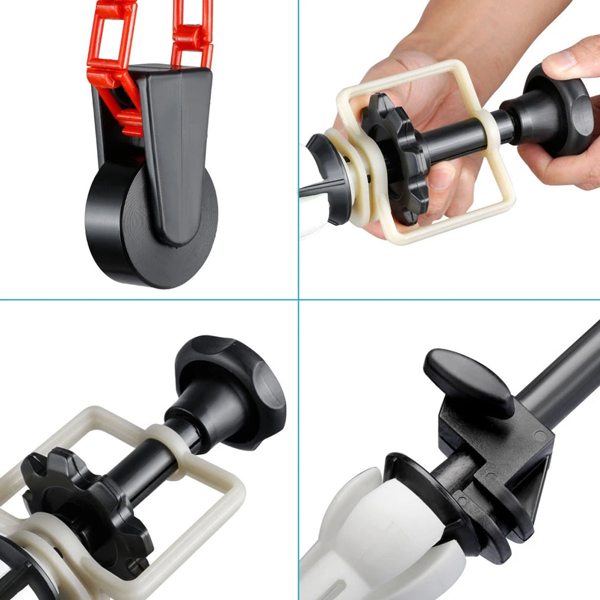 STUDIOMATE SM11 4 Axis Background Roller for Photography Studio Seamless Backdrop Holder | Axis Only | Studio Accessories