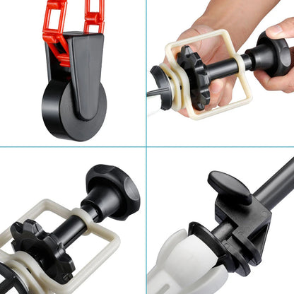 STUDIOMATE SM11 4 Axis Background Roller for Photography Studio Seamless Backdrop Holder | Axis Only | Studio Accessories