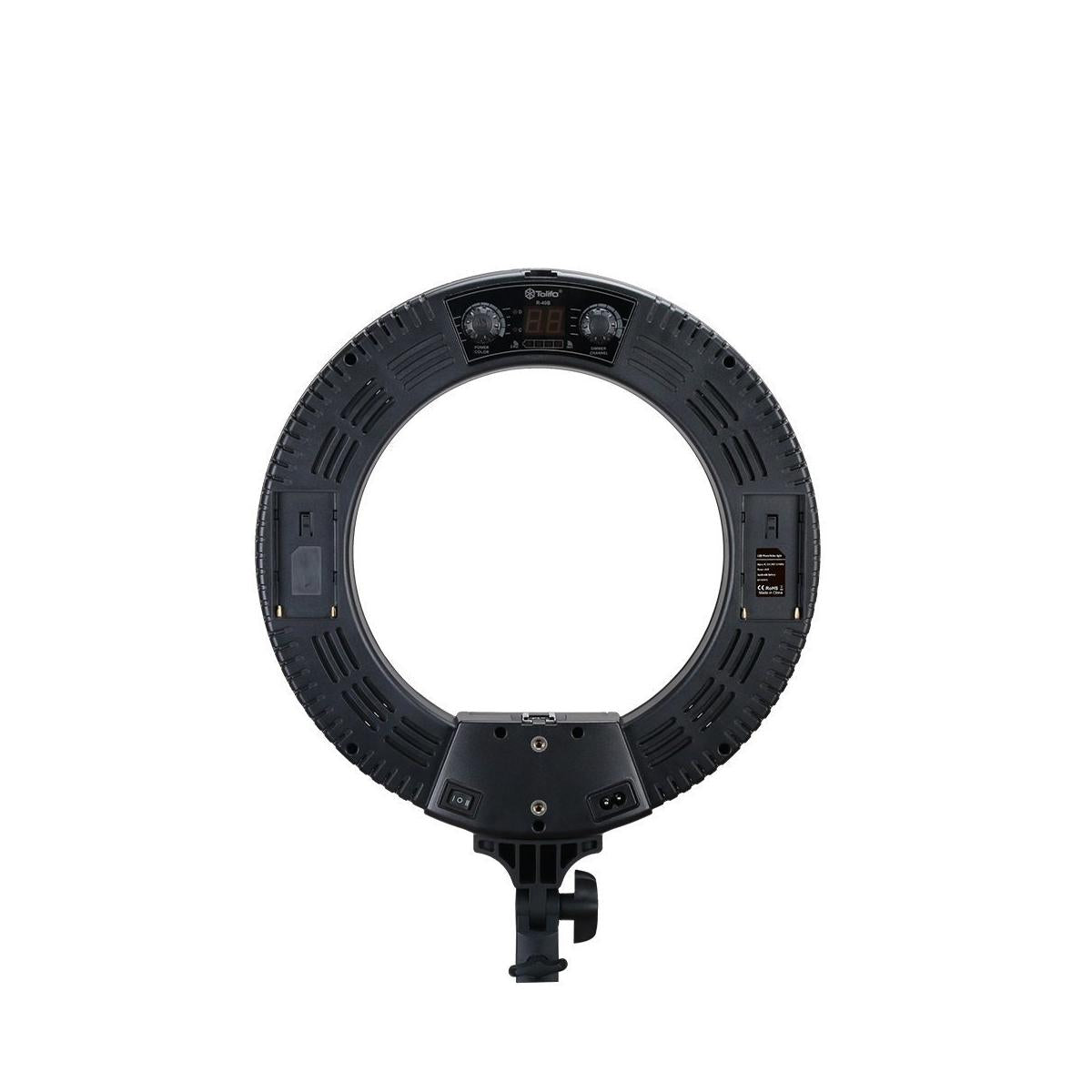 CLEARANCE R40B 14 inches Ring Light Dual Color Tone Photo Lighting for Video Studio Vlog Beauty