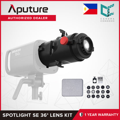 Aputure Amaran Spotlight SE 19° 36° Projection Lens Kit Compact Studio Equipment for 150c 300c Monolights