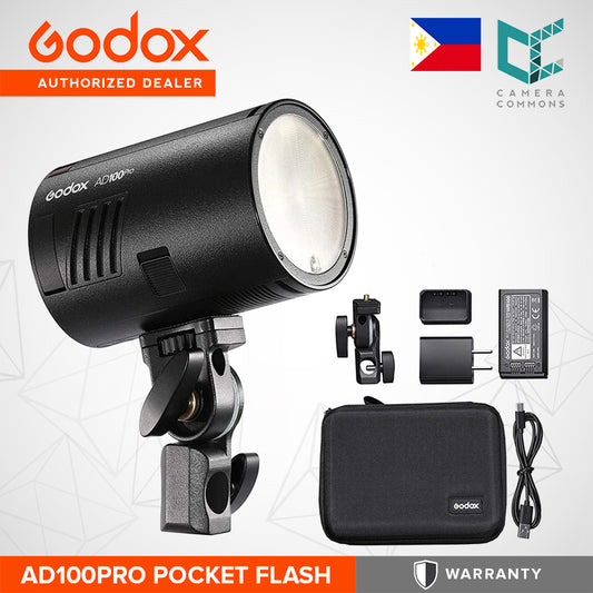Godox AD100PRO Pocket Flash for Studio Photography