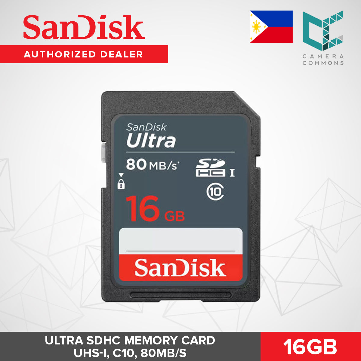 SanDisk Ultra SDHC SDXC SD Memory Card UHS-1 C10 100MB/s 16GB 32GB 64GB