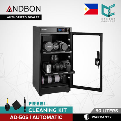 ANDBON AD-50S 50L Electronic Digital Control Dry Cabinet Storage AD50S