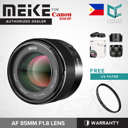 CLEARANCE MEIKE 85mm AF f/1.8 Lens for Canon EOS EF Mount MK85mm 85 1.8 Auto Focus for DSLR