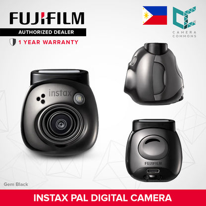 FUJIFILM Instax Pal Digital Camera Only with Detachable Ring Wide Angle Small Tiny Size Bluetooth to App