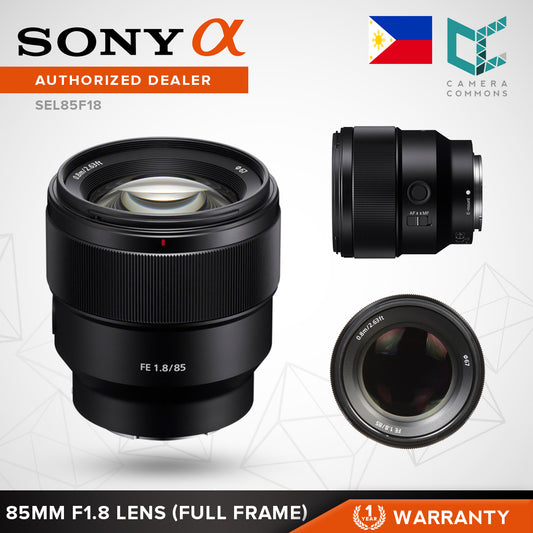Sony Lens FE 85mm f/1.8 SEL85F18