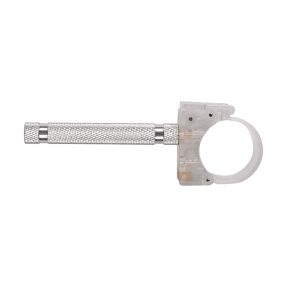 Nanlite Pavotube Transparent Polycarbonate T12 LED Tube Mounting Clip with 5/8in Baby Pin HD-T12-1-CP