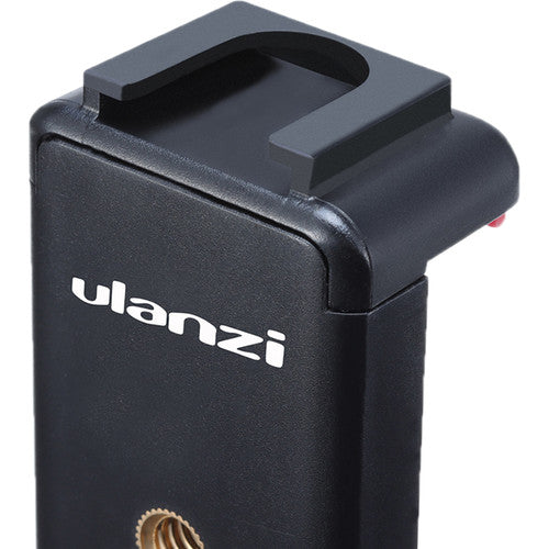 Ulanzi ST-07 Smartphone Phone Holder with Cold Shoe & 1/4 Hole Connector for Camera Vlog Setup 1764