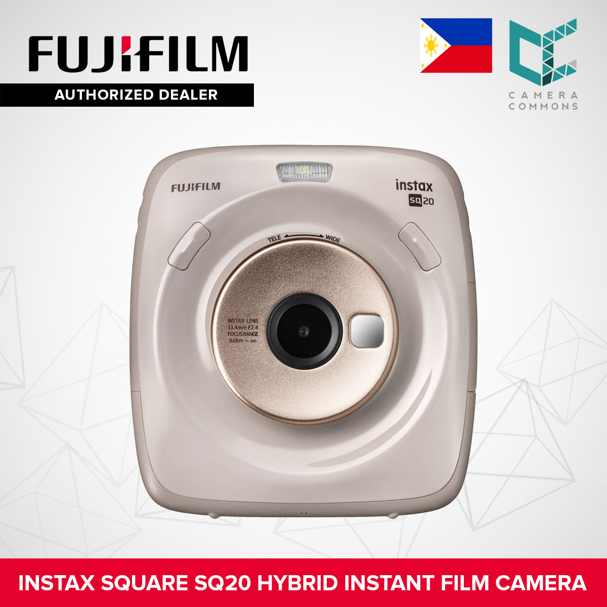 FUJIFILM Instax Square SQ20 Instant Film Camera