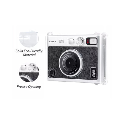 Clear Case for Fujifilm Instax Mini Evo Instant Camera Transparent Protective Cover