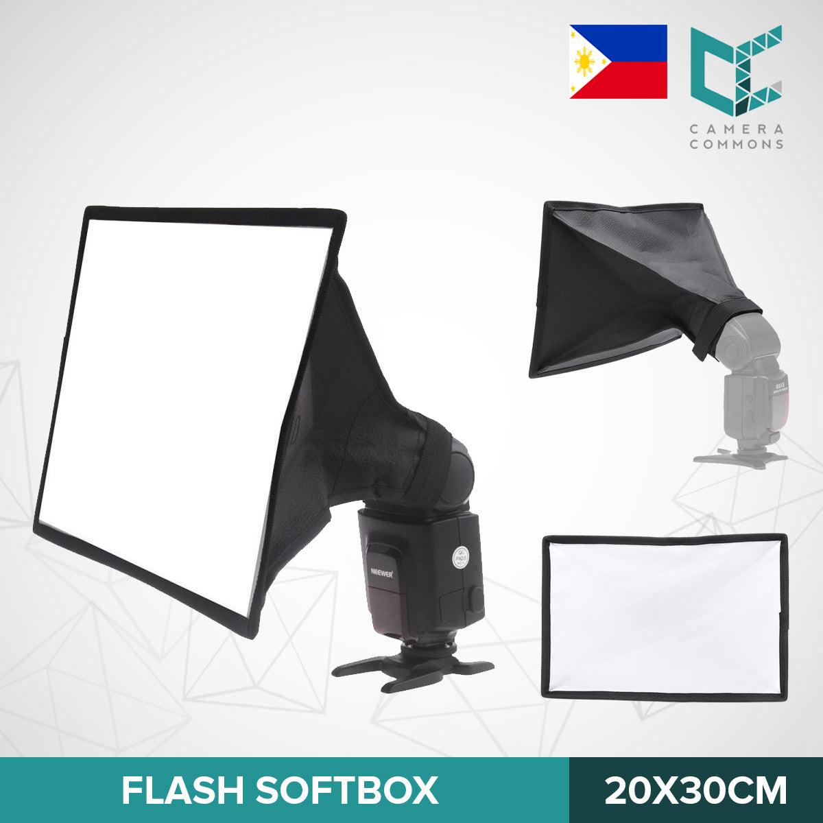 20x30cm Flash SoftBox for Camera Flashes