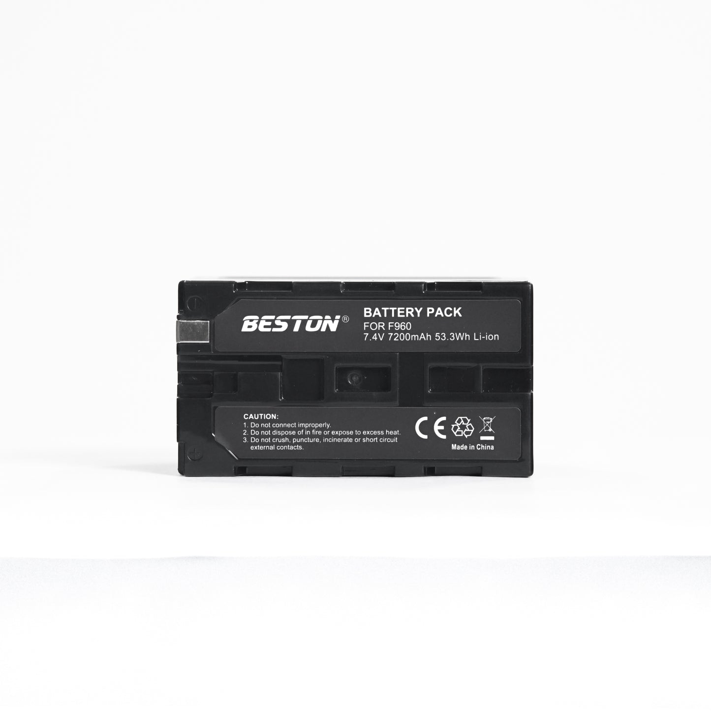 Beston SET NP-F960 LCD Charger + 2 PC Battery 7200mAh Sony F960 NPF960