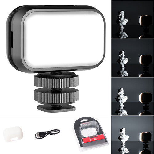 Ulanzi VL28 VL-49 Rechargeable Mini LED RGB Video Light for Photography Videography Studio Lighting