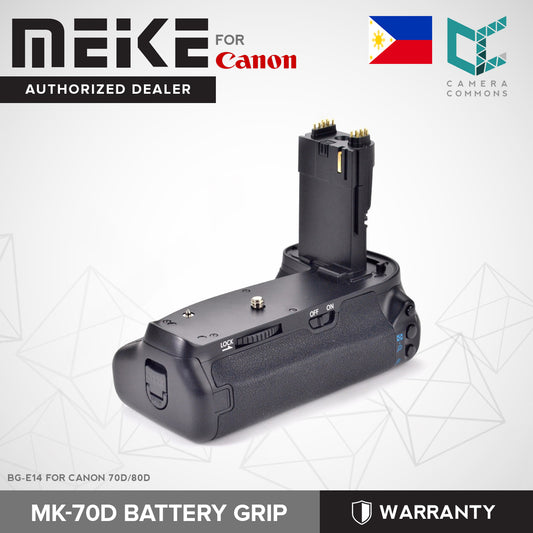 MEIKE MK-70D BG-E14 Battery Grip for Canon 70D