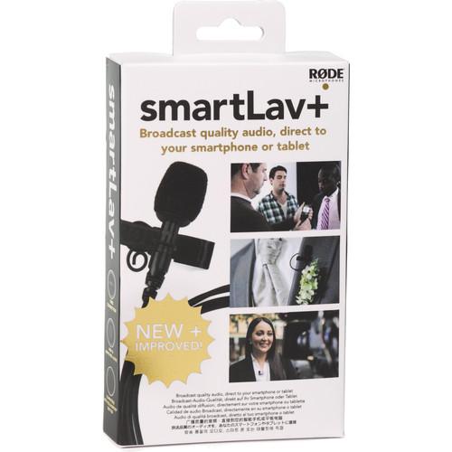 Rode smartLav+ Lavalier Condenser Microphone for Smartphones Smart Lav Plus Audio
