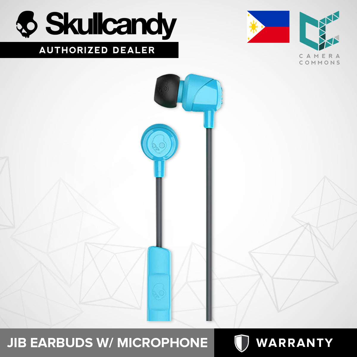 SkullCandy Jib Wired Earbuds with Microphone In-Ear Headphones Earphones Earbud