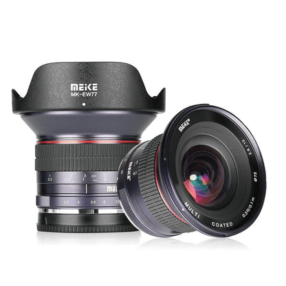 MEIKE 12mm F/2.8 Ultra Wide Angle Manual Focus Prime Lens for Sony E Mount APS-C Mirrorless Cameras