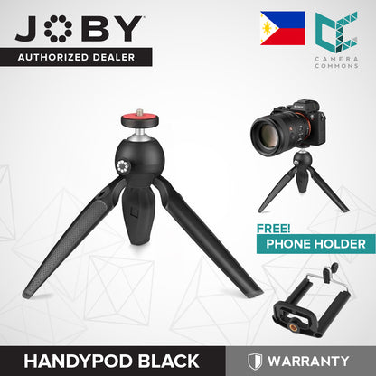 Joby HandyPod, Black Portable mini tripod kit for phones